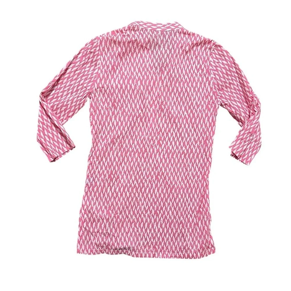 J McLAUGHLIN ~ Sandy Lawn 3/4 Sleeve Tunic TOP S - Picture 6 of 7